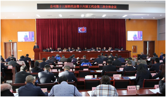 公司隆重召開第十三屆職代會、第十六屆工代會第二次會議