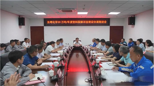 王紹樂到華南公司揭陽(yáng)東粵化學(xué)項(xiàng)目調(diào)研