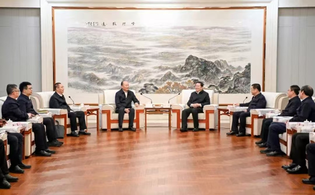 莫鼎革拜會遼寧省委書記郝鵬、省長王新偉