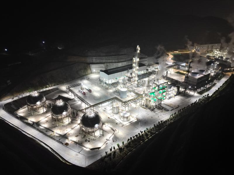 西部公司中化涪陵環(huán)保搬遷項目一期工程年產20萬噸精細磷酸鹽及配套新型專用肥項目年產20萬噸合成氨裝置